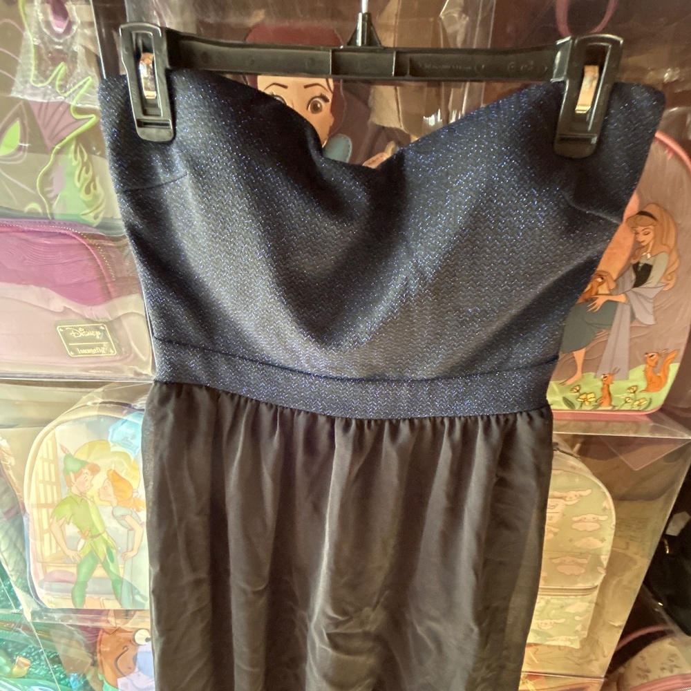 Charlotte Russe Dress Large Black Blue
